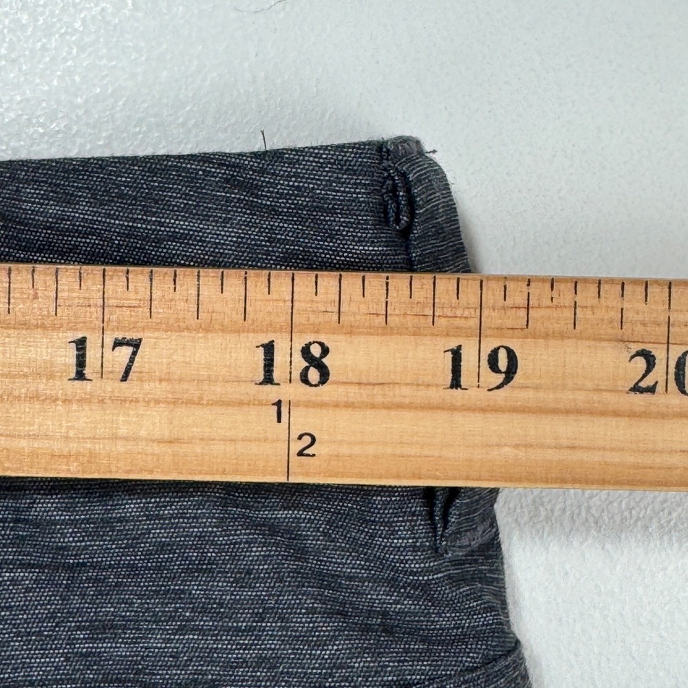 Hurley Dri-Fit Breathe Performance Shorts Sz 36 Gray Wicking Cotton Blend Hybrid - Picture 5 of 9